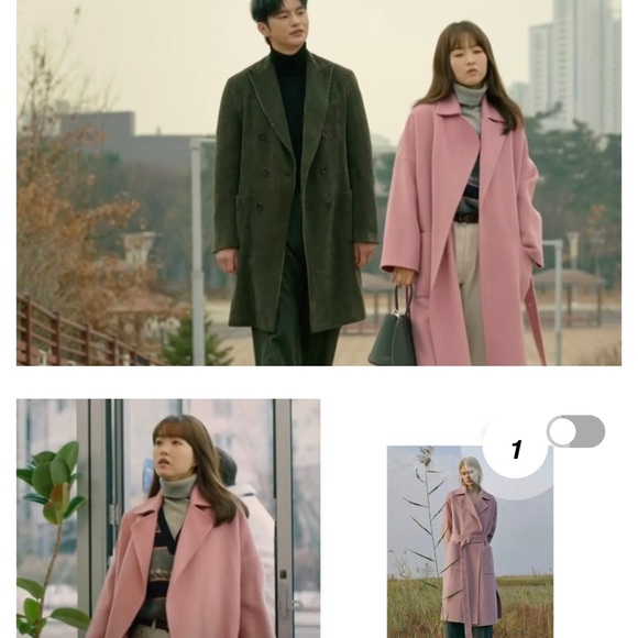 Light pink wool coat - Picture 9 of 9